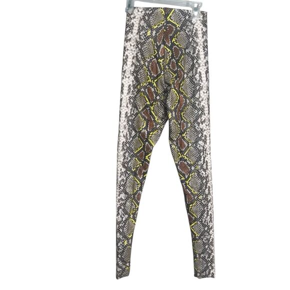 Commando Snake Print Faux Leather Leggings Size Small - Picture 3 of 4